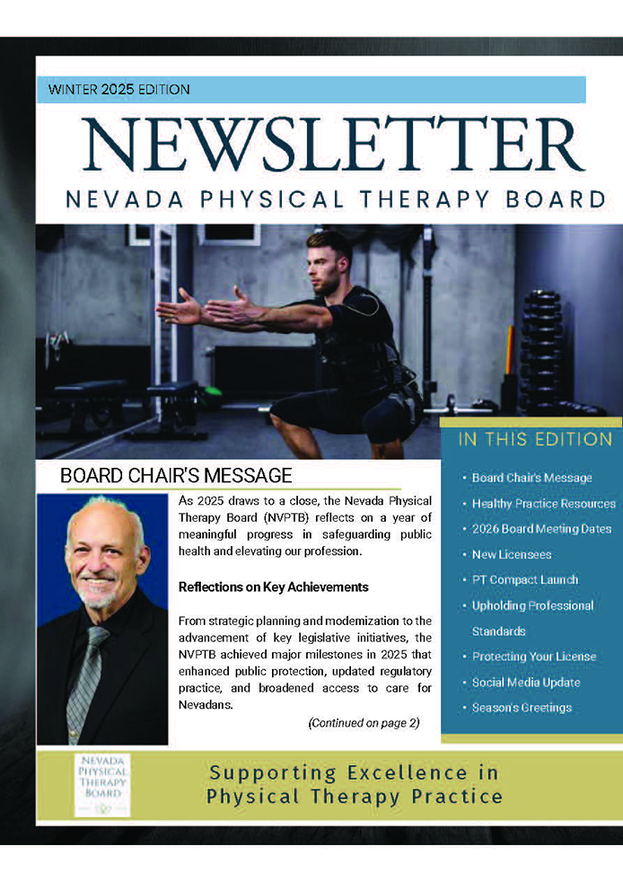 Winter 2025 NVPTB Newsletter